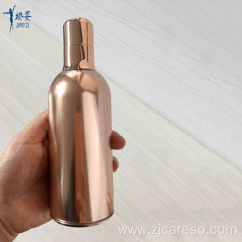 100ml Rose Gold Airless Bottle with Spray Pump